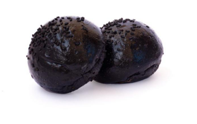 Bun vegan with black sesame 90gr (After Baking 85gr)