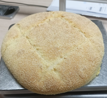 Marocain Bread with semolina 300gr ( after baking 230gr) cafe de paris