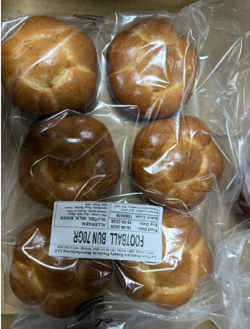 Foot Ball Bun 70gr with Metal Mold 