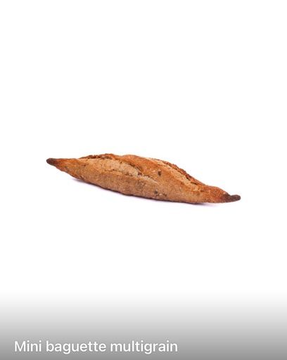 Mini Baguette Multigrain 70gr (After Baking 65gr) 80%cook