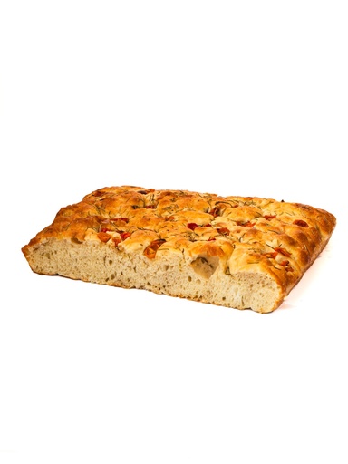 Focaccia tomato rosemary 1500gr (After Baking 1400gr)