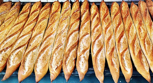 Traditional baguette 340gr (After Baking 330gr) 52cm 80%cook