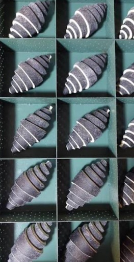 Croissant plain black raw  90gr